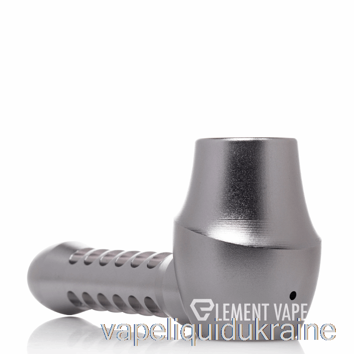 Vape Liquid Ukraine Cheech Glass Metal Encased Spoon Hand Pipe Grey